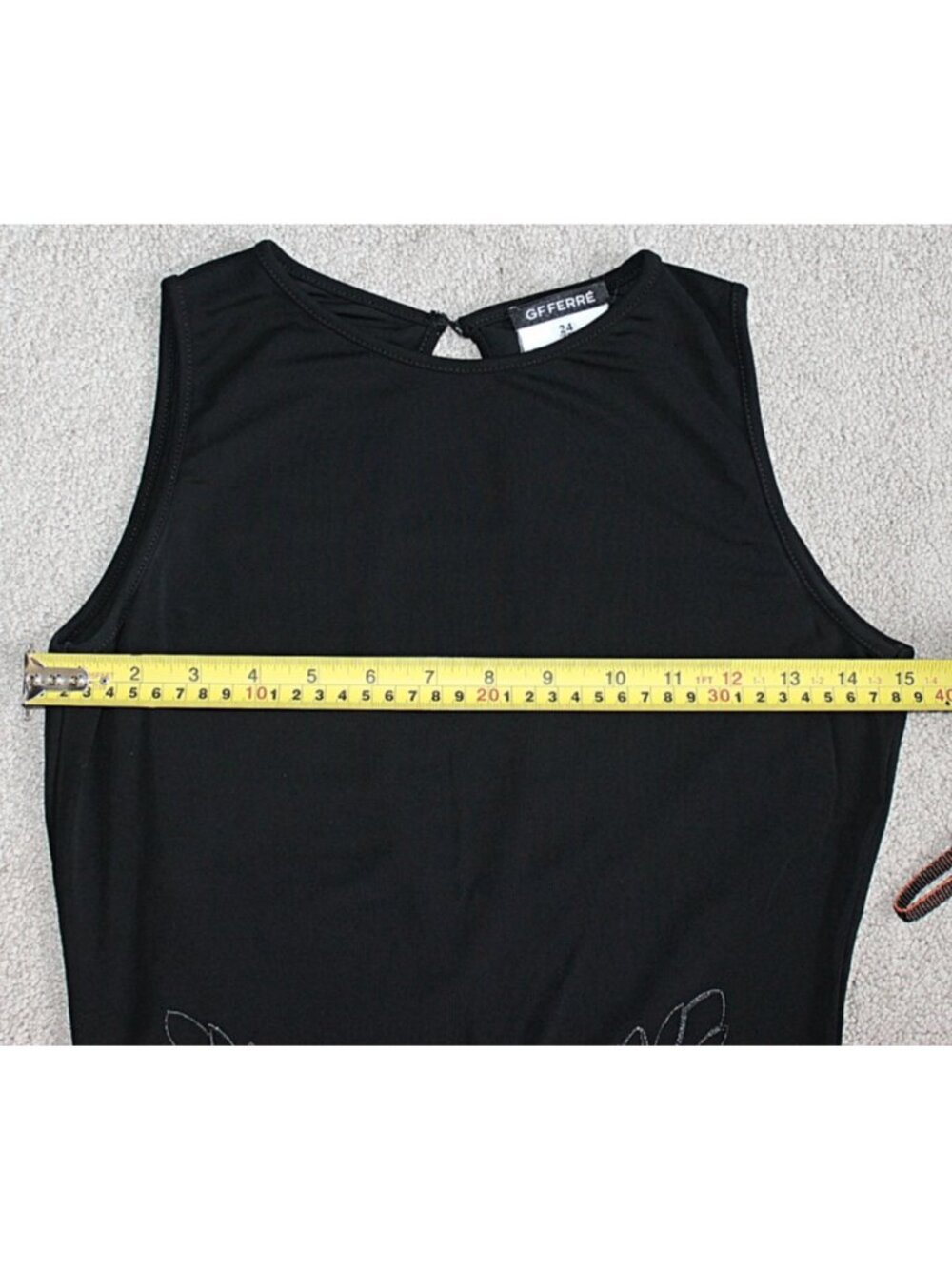 Gianfranco Ferre (DIOR) - Vintage Jersey Disco-Style Fit & Flare Dress - 38 or S - Picture 7 of 9